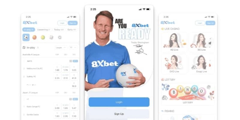 Giao diện cá cược tại nhà cái 8xbet